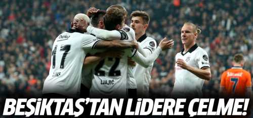 Beşiktaş'tan lider Başakşehir'e çelme! 2-1