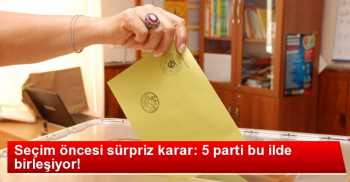 Bitlis'te 5 Parti Ak Parti'ye Karşı  Birleşme Kararı Aldı