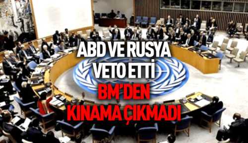 BM'den Türkiye'ye kınama çıkmadı 