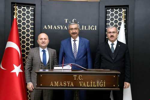 BÖLGENİN 3 VALİSİ AMASYA'DA TOPLANDI
