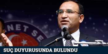 Bozdağ suç duyurusunda bulundu