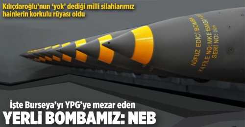 Bu yerli bomba Milli Bomba