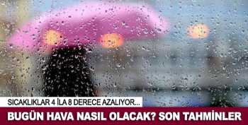 Bugün hava nasıl olacak? Son tahminler