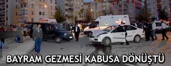 BUHARA EVLERDEKİ TRAFİK KAZASI YÜREKLERİ AĞZA GETİRDİ 