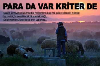 Bundan böyle Herkes çoban olamayacak
