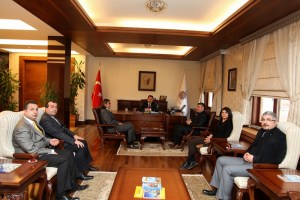 Vali Başköy HYP İl Yönetimini Makamında Kabul Etti