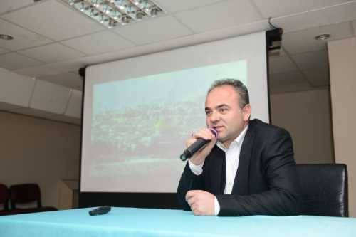 Candan, öğrencilerle Kudüs söyleşisi yaptı