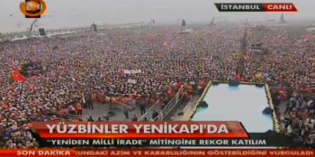 CANLI AK PARTİ İSTANBUL MİTİNGİ