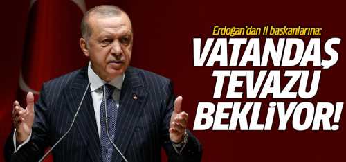 CB: Erdoğan'dan il başkanlarını Uyardı!