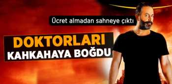 Cem Yılmaz Tıp Kongresinde Sahneye Çıktı