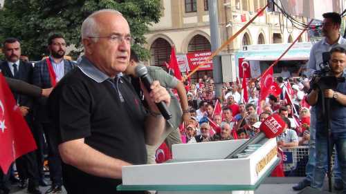 Cemil Çiçek Çorum'da  “15 Temmuz devletimize, milletimize kast eden post modern bir zındık hareketidir"