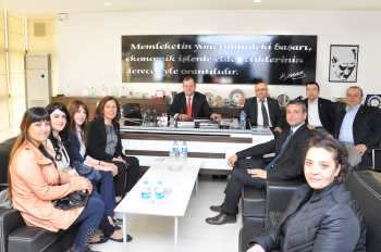 CERİTOĞLU KURT'TAN  TSO'YA ZİYARET