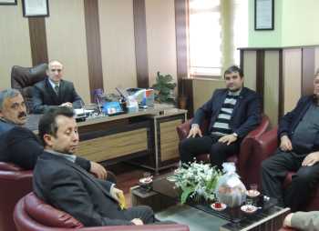 ÇESOB  Çorum Halk Eğitimi Merkezi ve ASO müdürlüğünü ziyaret etti