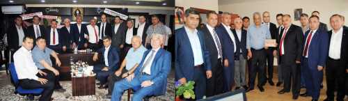 ÇESOB başkanı Recep Gür dualarla görevine başladı