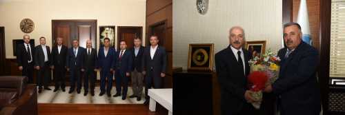 ÇESOB Yönetimi Başkan Zeki Gül'ü ziyaret etti