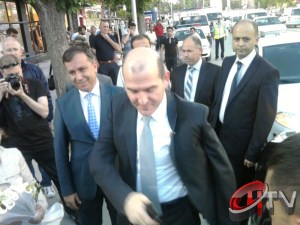 SÜLEYMAN SOYLU PARTİ BİNASINDA