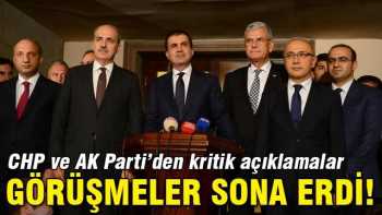CHP-AK Parti koalisyon Çalışmları son kez masada