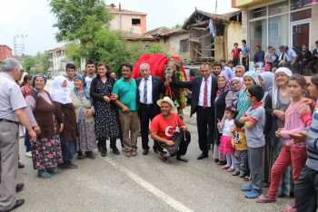 CHP AŞDAVUL'DA DEVE KURBAN ETTİ