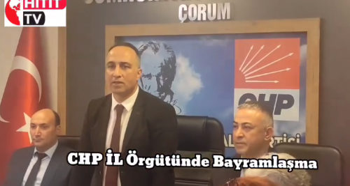 CHP Çorum İl Örgütünde Bayramlaşma