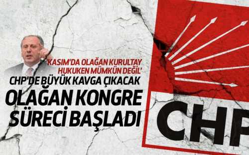 CHP'de olağan kongre süreci başladı,Kazan kaynıyor