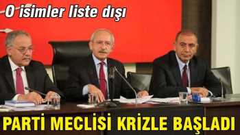 CHP'DEN SIZAN İLK İSİMLER