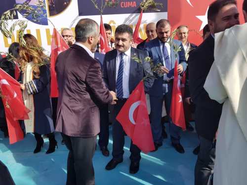 CHP İL BAŞKANI SULUDERE  "ŞANLI ORDUMUZUN  ARKASINDAYIZ"