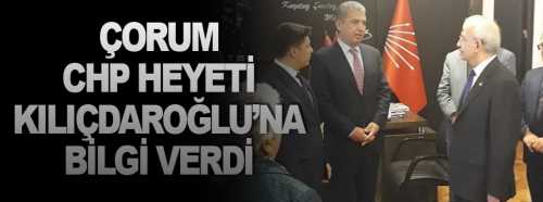 CHP İL Örgütü Kılıçdaroğlu'na bilgi verdi