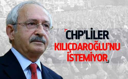 CHP'li seçmen Kemal  Kılıçdaroğlu'ndan memnun değil