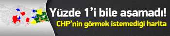 CHP'nin asla görmek istemediği hezimet haritası 