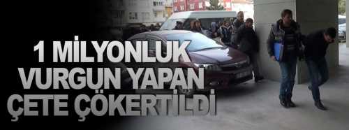 Çiftçileri dolandıran çete operasyonla yakalandı