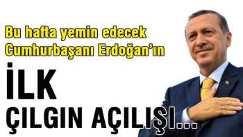 ÇILGIN  açılış Kıbrıs'a barış suyu ile başlıyor