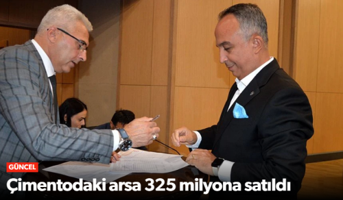 Çimento Arazisinin Bir Kısmını Uzay İnşaat Aldı!