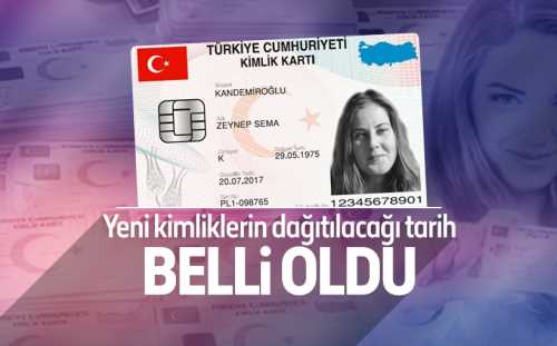 Çip'li kimliklere geçilecek tarih belli oldu