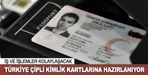  Çipli Kimlik için Milli Kart Okuyucu hazır