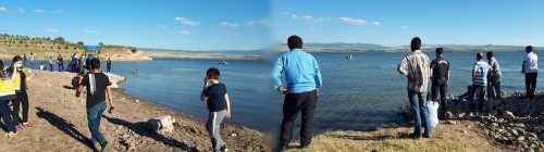 Çocuğunu kurtarmaya çalışan baba boğuldu 