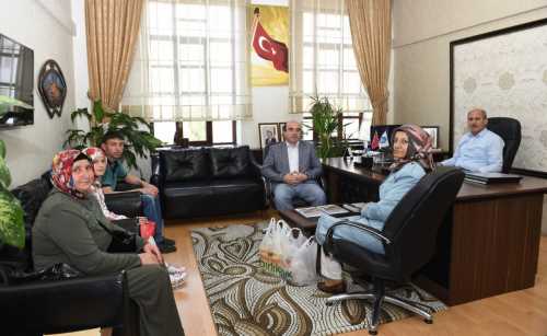 ÇÖLYAK Derneği’nden Yabacıoğlu’na teşekkür ziyareti