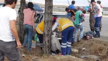 ÇORUM - ANKARA YOLU TRAFİK KAZASI 6 KİŞİ YARALI