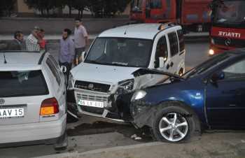 ÇORUM / Buharaevler yine kaza 1’i ağır 7 yaralı