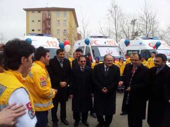 Çorum’a 8 Yeni Ambulans