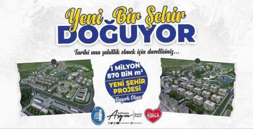 Çorum'a Modern bir şehir inşa edilecek