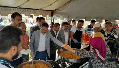 Çorum Ak Gençlik Malazgirt Zaferi’nin 945’inci yıl dönümünde şehitler için mevlit okuttu