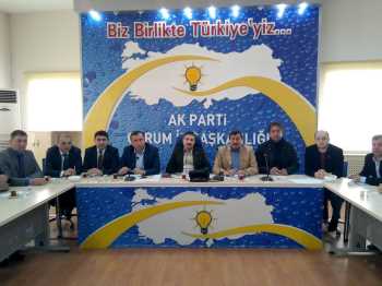 Çorum Ak Parti  2015 Milletvekili  Tam Kadro Seçime Hazır