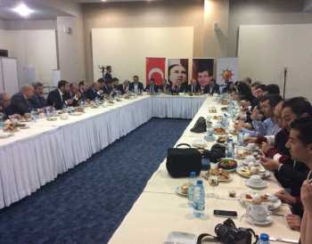 ÇORUM AK PARTİ ADAYLARININ  BASIN MENSUPLARI TOPLANTISI