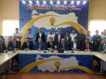 Çorum Ak Parti'de Bayramlaşma