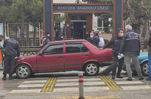 Çorum Atatürk Anadolu Lisesi önünde Silahlı Çatışma