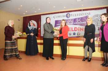 ÇORUM BELEDİYE’DEN KADIN HAKLARI SEMİNERİ