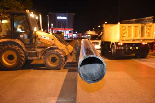 Çorum Belediye gece-gündüz çalışıyor