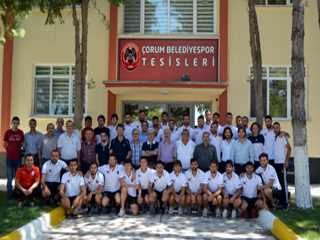ÇORUM BELEDİYE SPOR'A 2014-2015 SEZONU HAYIRLI UĞURLU OLSUN