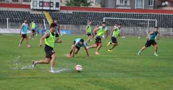 Çorum Belediye Spor'da Sulu antrenman