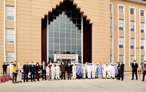 Çorum Belediyesi filyasyon ekibine 32 adet araç kiraladı